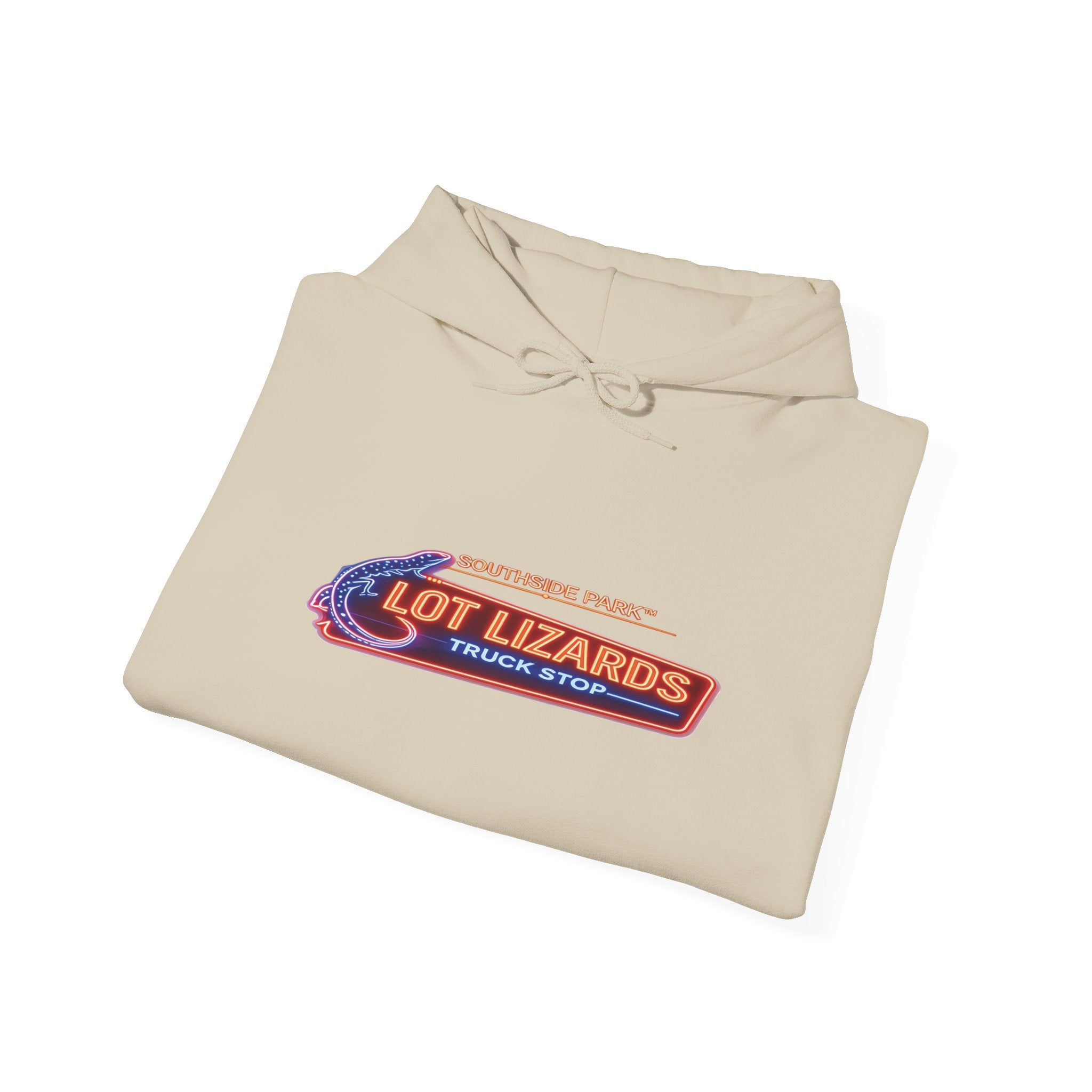 Lot Lizards Racing Team Hoodie — Retro Racing Logo Pullover