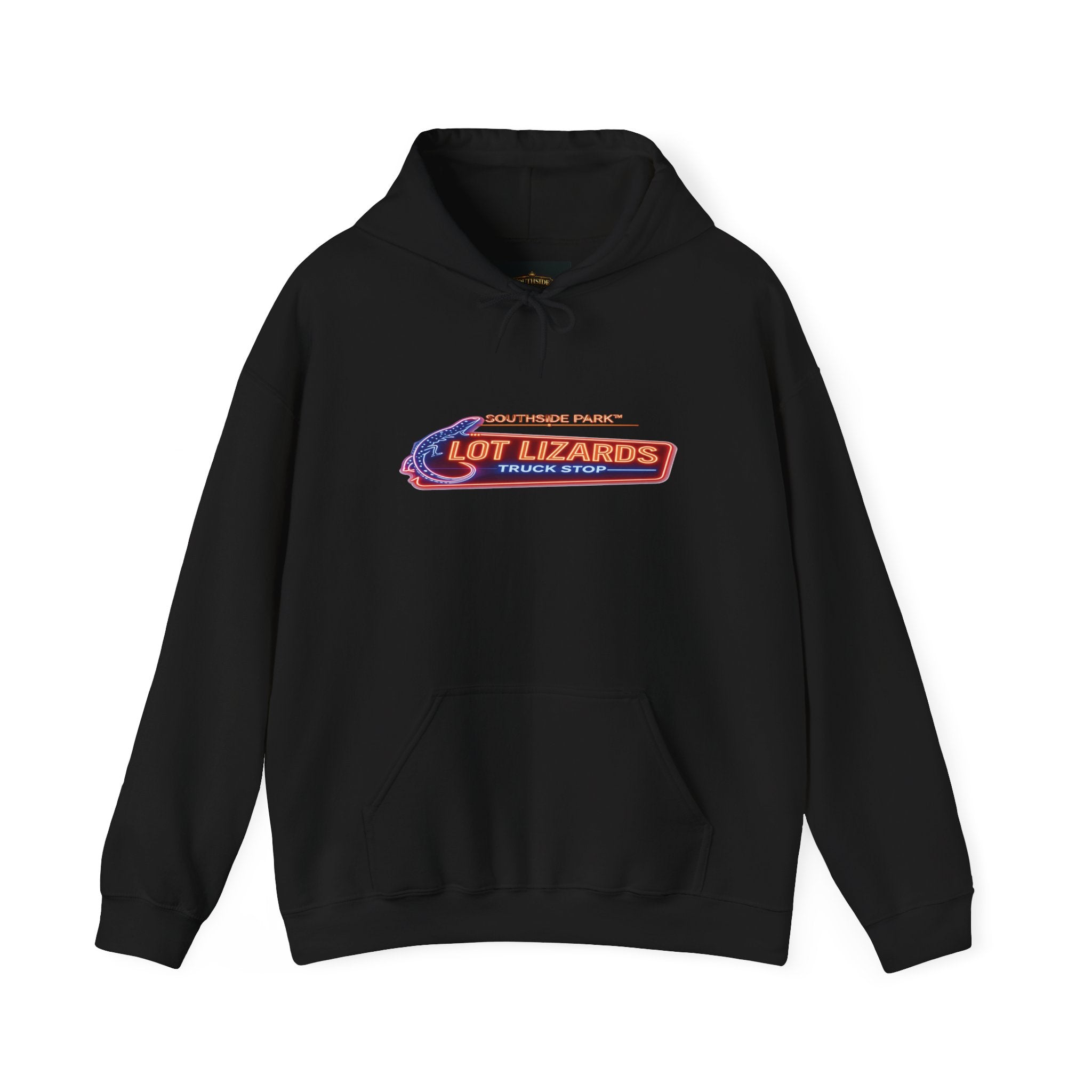Lot Lizards Racing Team Hoodie — Retro Racing Logo Pullover