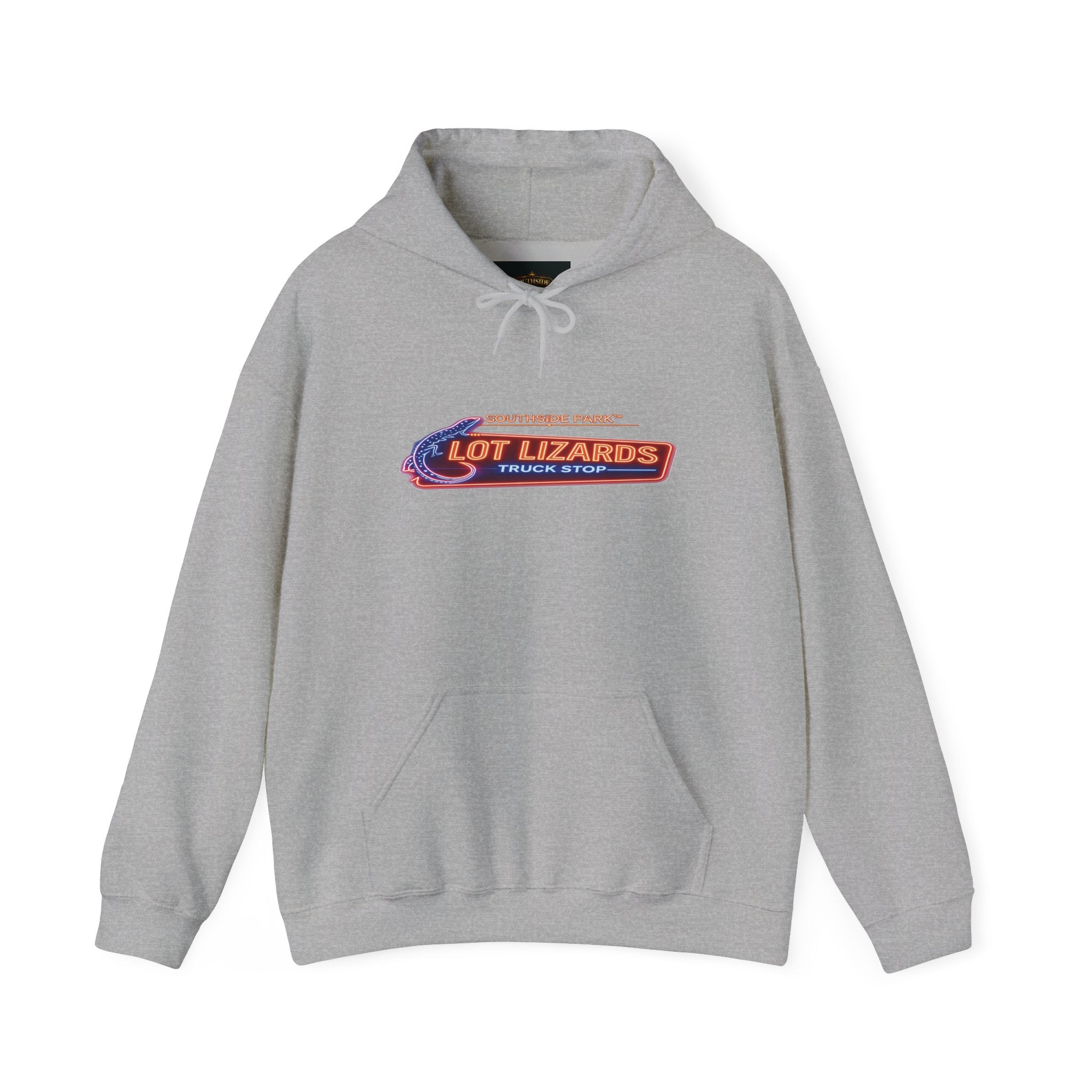 Lot Lizards Racing Team Hoodie — Retro Racing Logo Pullover