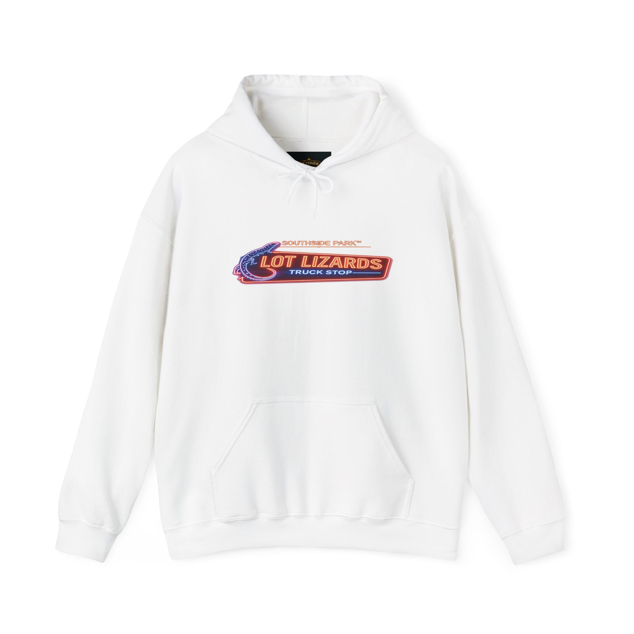 Lot Lizards Racing Team Hoodie — Retro Racing Logo Pullover