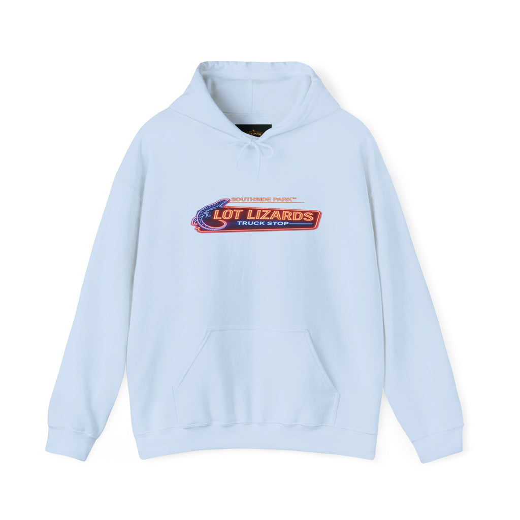 Lot Lizards Racing Team Hoodie — Retro Racing Logo Pullover