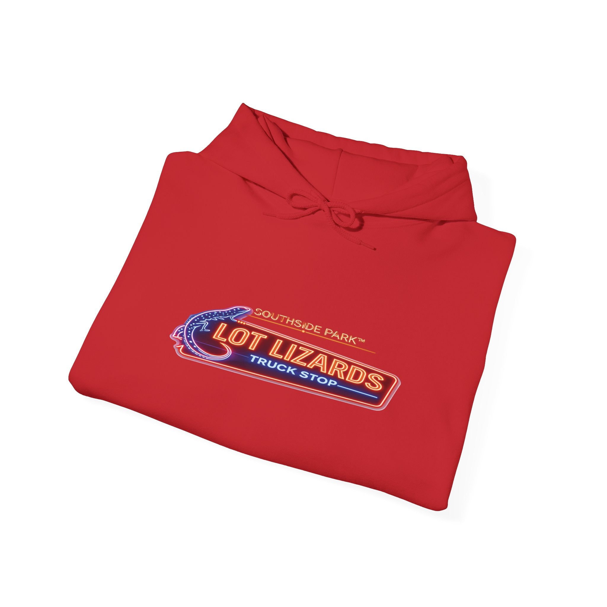 Lot Lizards Racing Team Hoodie — Retro Racing Logo Pullover